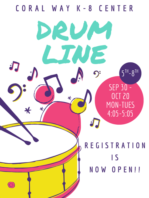 New Drumline Class Session